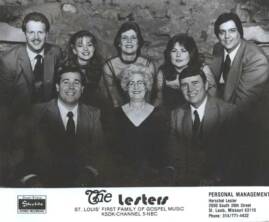 IN 1980, BIG MO (extreme right) JOINED THE LESTER FAMILY OUT OF ST. LOUIS, Mo. (it would be here that he would meet his wife Sharon)