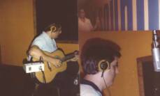IN THE RECORDING STUDIO IN 1981
